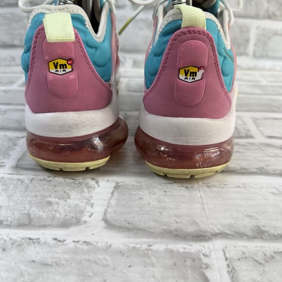 Nike Air Vapormax Plus Easter Blue Teal Volt Pink CW7014-100 Women’s Size 7 - Picture 7 of 12